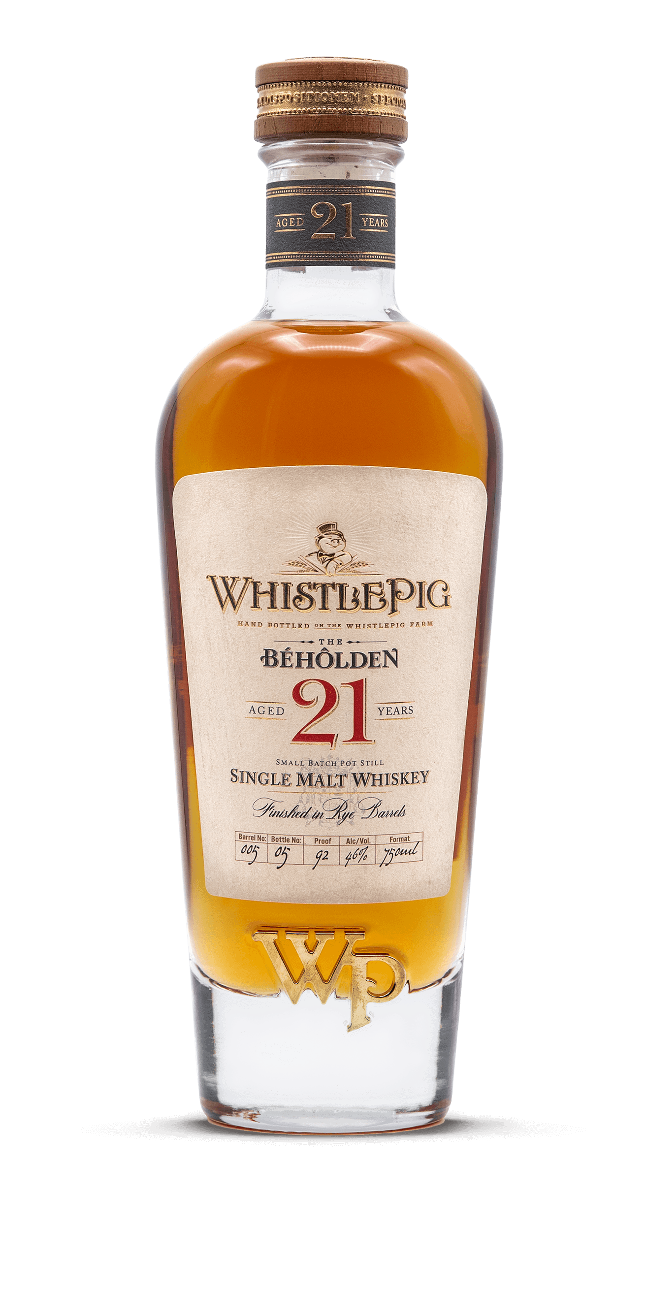 Whistle Pig The Beholden 21 Year (750Ml)