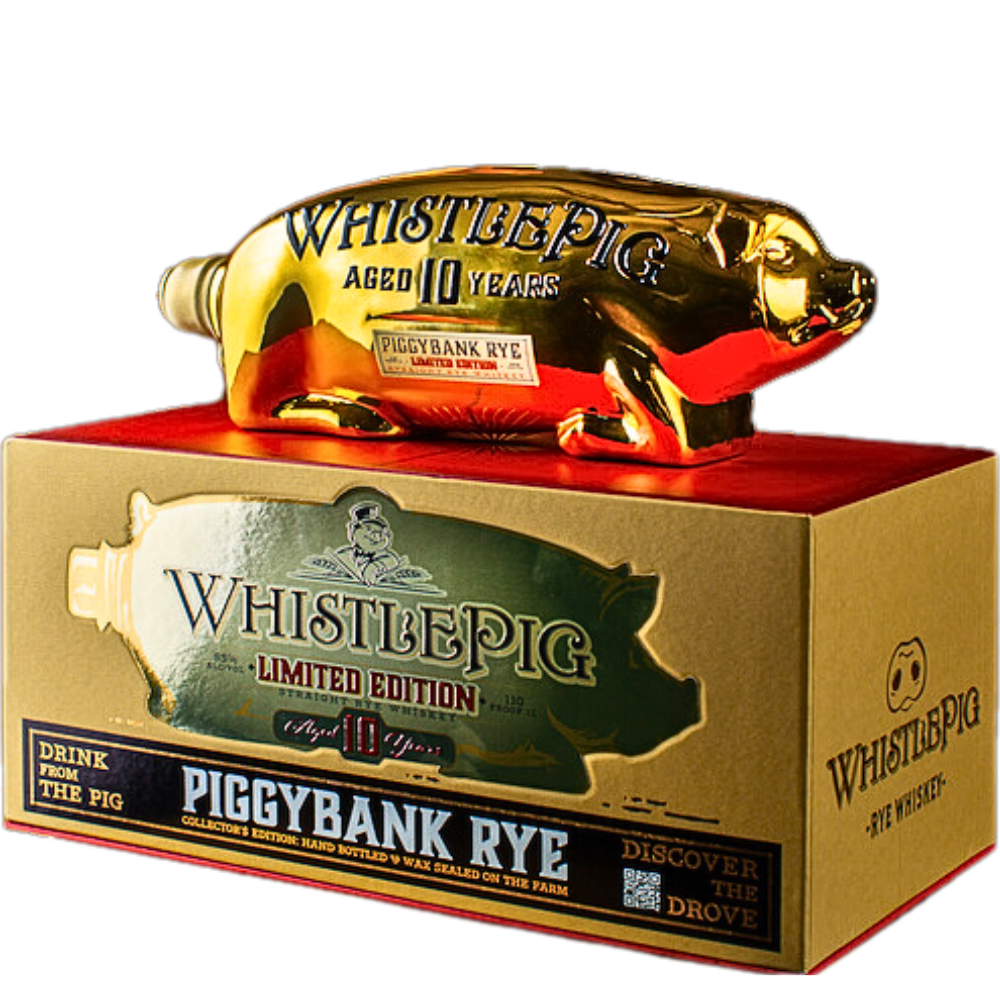 WhistlePig PiggyBank 10 Year Rye Limited Edition Batch 3