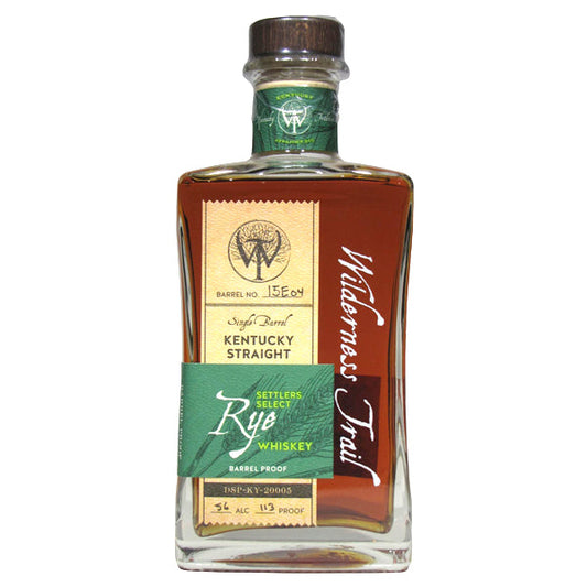 Wilderness Trail Rye Single Barrel Green Label 750ml