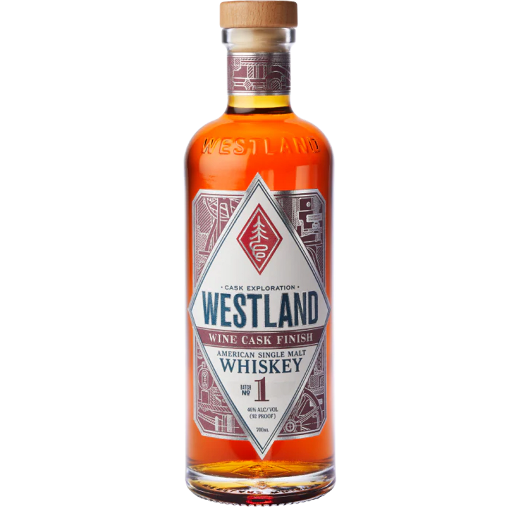 Westland Wine Cask American Single Malt Whiskey Batch 1