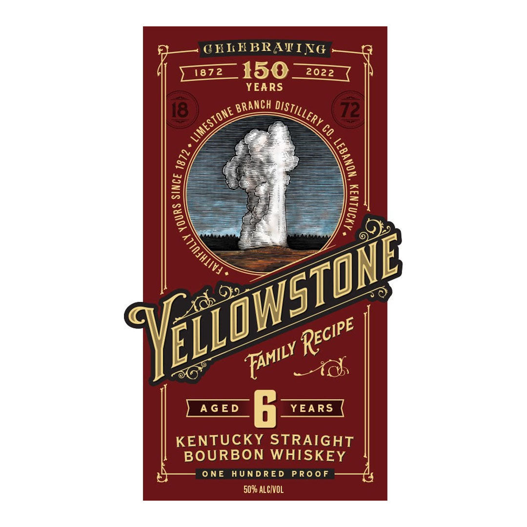 Yellowstone 150 Year Anniversary 6 Year Old Bourbon 750ml