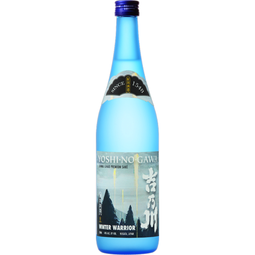 Yoshi No Gawa Winter Warrior Junmai Ginjo Sake (720mL)
