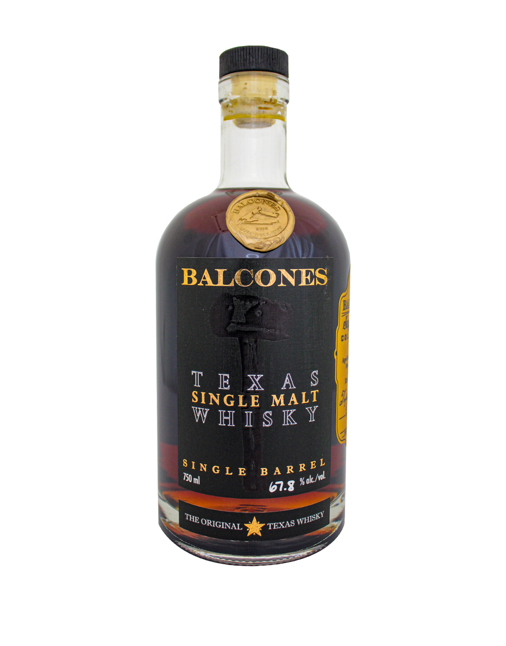 BALCONES CASK STRENGTH FR.OAK AGED SINGLE MALT S1B61 750 ML