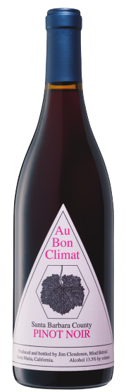 Au Bon Climat Santa Barbara Pinot Noir 2023  Front Bottle Shot