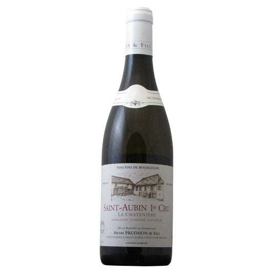 Domaine Henri Prudhon Saint-Aubin La Chateniere Premier Cru 2022  Front Bottle Shot