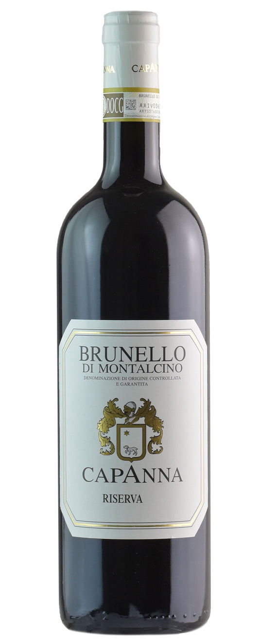 Capanna Brunello di Montalcino Riserva 2017  Front Bottle Shot