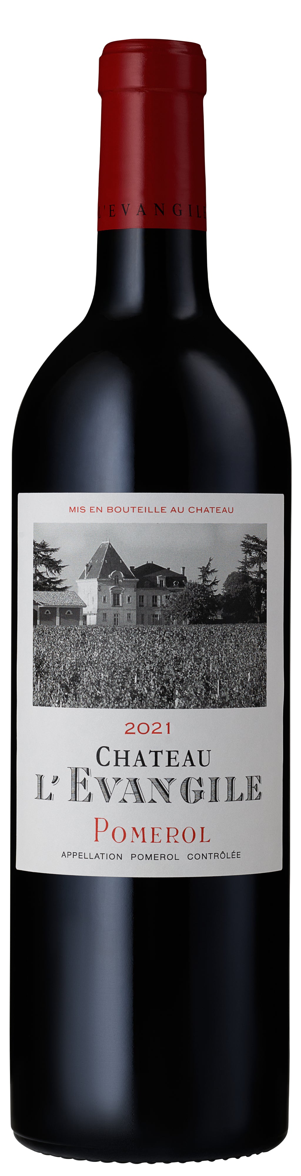 Chateau L'Evangile  2021  Front Bottle Shot