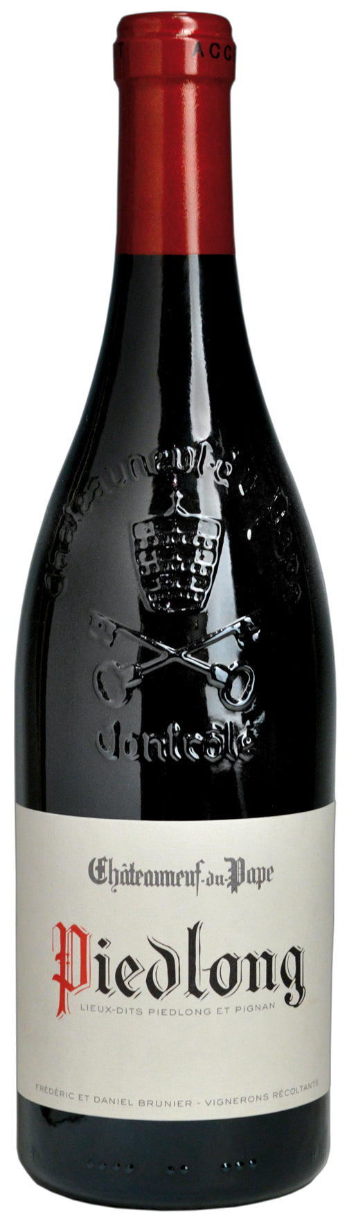 Vignobles Brunier Chateauneuf-du-Pape Piedlong 2021  Front Bottle Shot