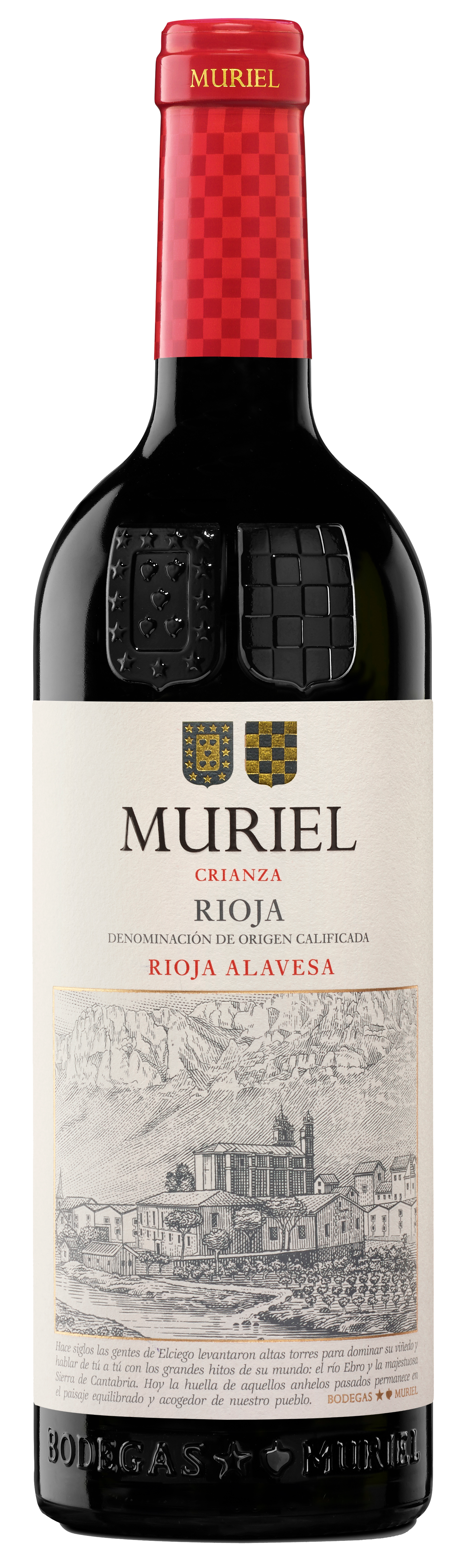 Bodegas Muriel Crianza 2021  Front Bottle Shot