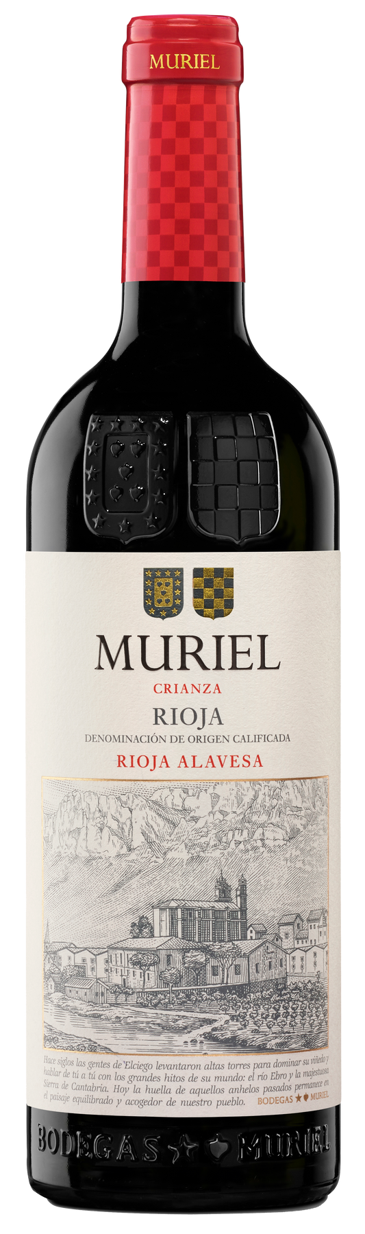 Bodegas Muriel Crianza 2021  Front Bottle Shot