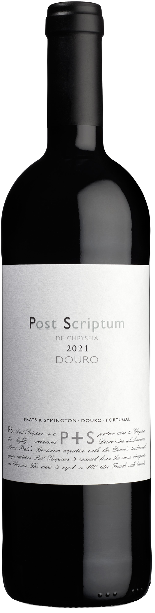 Prats & Symington Post Scriptum de Chryseia Douro 2021  Front Bottle Shot