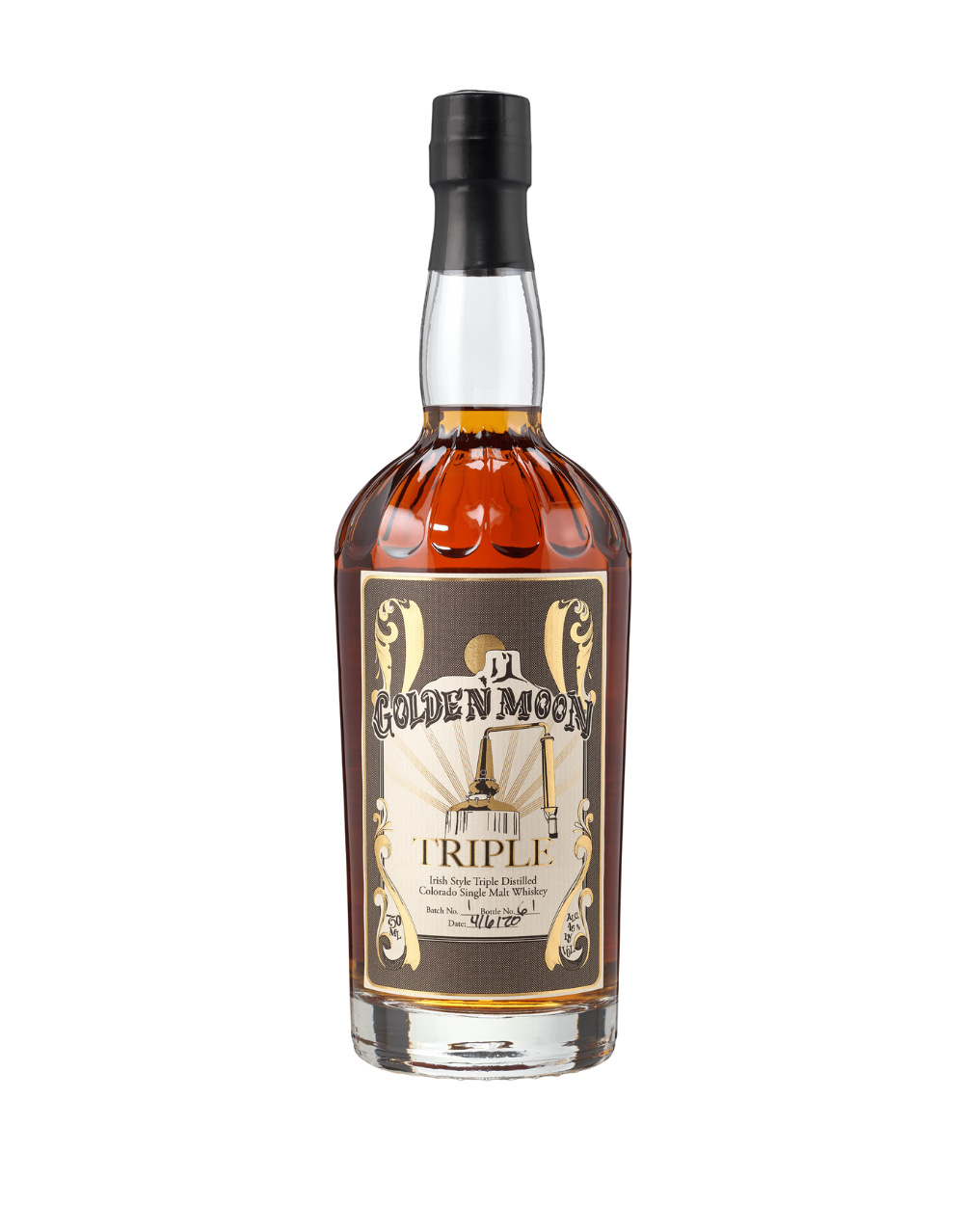 GOLDEN MOON TRIPLE AN IRISH STYLE COLORADO SINGLE MALT 750 ML