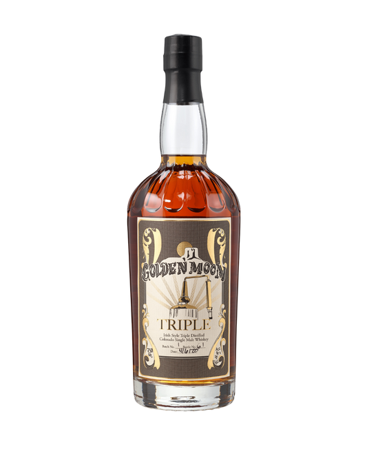 GOLDEN MOON TRIPLE AN IRISH STYLE COLORADO SINGLE MALT 750 ML