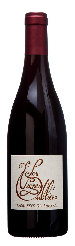 Les Vignes Oubliees Coteaux du Languedoc Terrasses du Larzac 2021  Front Bottle Shot