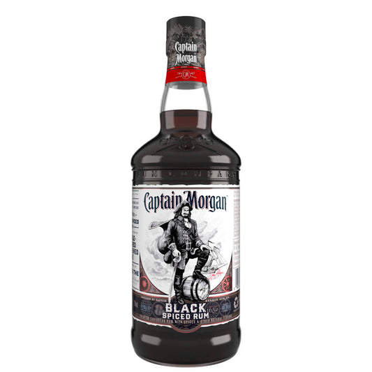 CAPTAIN MORGAN BLACK SPICED RUM 750 ML
