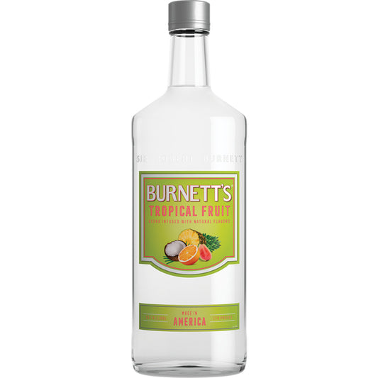 BURNETT'S TROPICAL FRUIT FLAVORED VODKA 750 ML