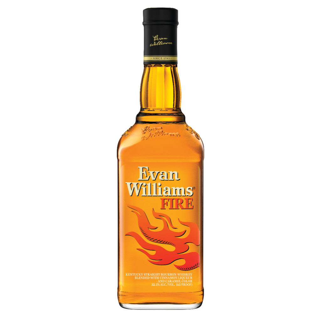 EVAN WILLIAMS FIRE CINNAMON WHISKEY LIQUEUR 1 L