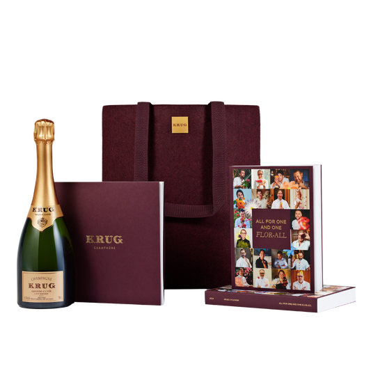 KRUG X FLOWER BUNDLE FEATURING KRUG GRAND CUVÉE 172ÈME ÉDITION 750 ML