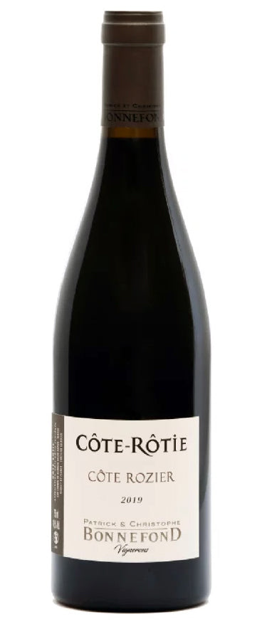 Domaine Patrick & Christophe Bonnefond Cote Rotie Cote Roziers 2019  Front Bottle Shot
