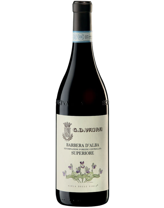 G.D. Vajra Barbera d'Alba Superiore 2021  Front Bottle Shot