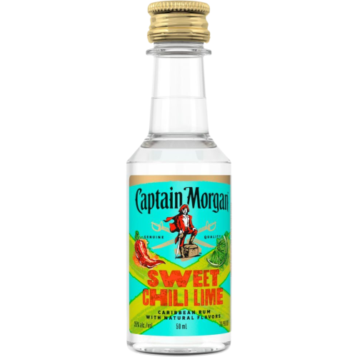 Captain Morgan Sweet Chili Lime Caribbean Rum (50mL)