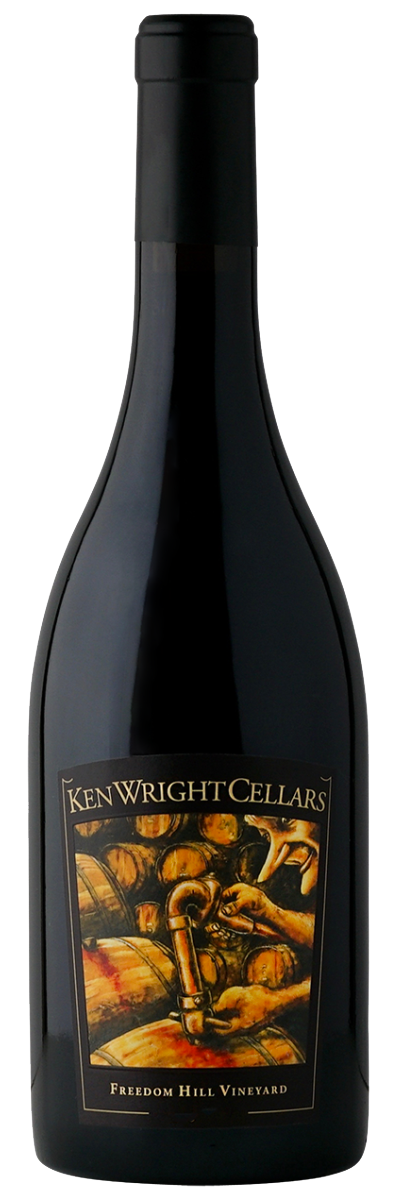 Ken Wright Cellars Freedom Hill Vineyard Pinot Noir 2022  Front Bottle Shot
