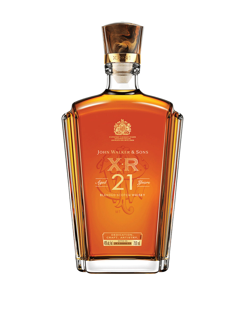 JOHNNIE WALKER & SONS™ XR AGED 21 YEARS BLENDED SCOTCH WHISKY 750 ML