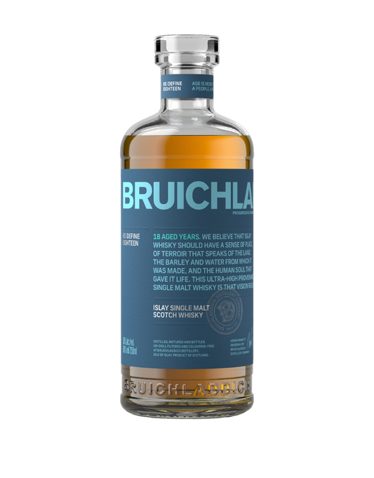 BRUICHLADDICH® EIGHTEEN SINGLE MALT SCOTCH WHISKY 750 ML