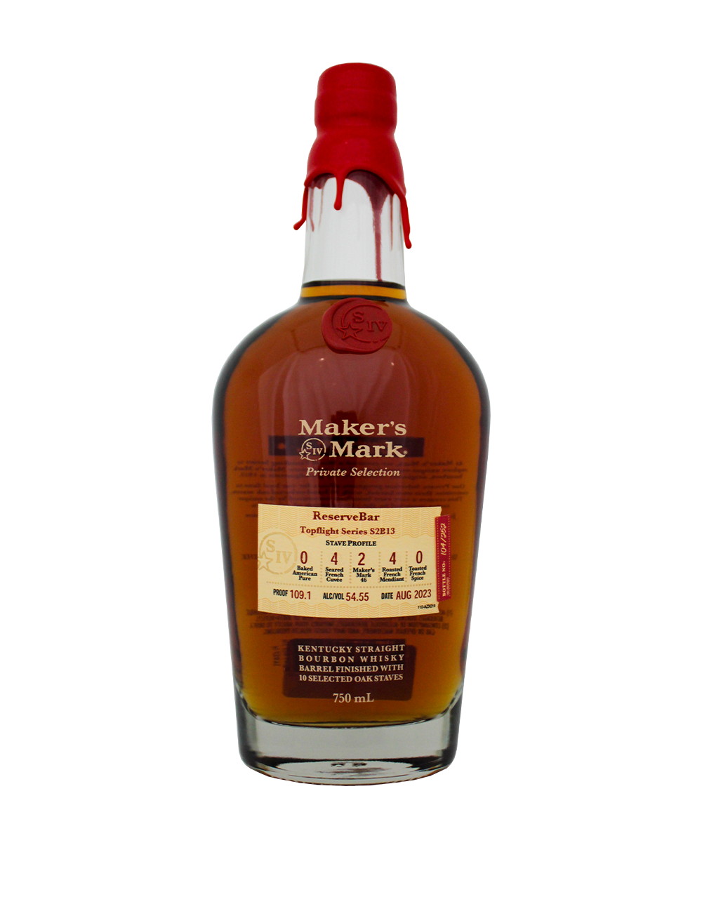 MAKER'S MARK PRIVATE SELECTION KENTUCKY BOURBON WHISKY S2B13 750 ML