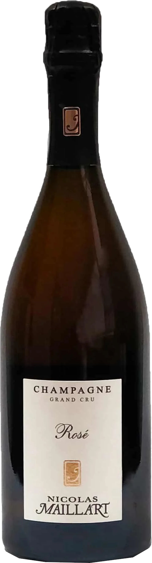 Nicolas Maillart Extra Brut Grand Cru Rose  Front Bottle Shot