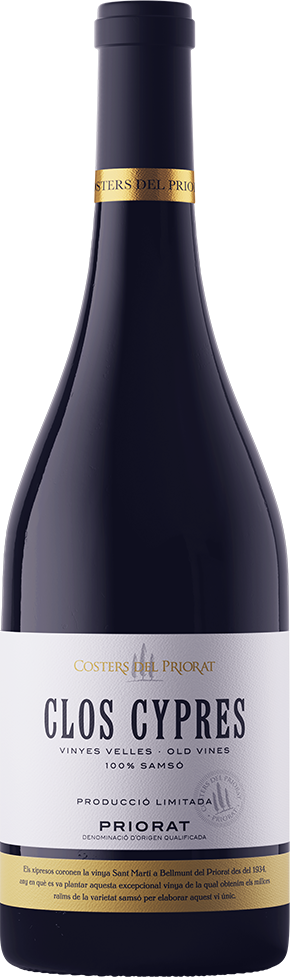 Costers del Priorat Clos Cypres 2019  Front Bottle Shot