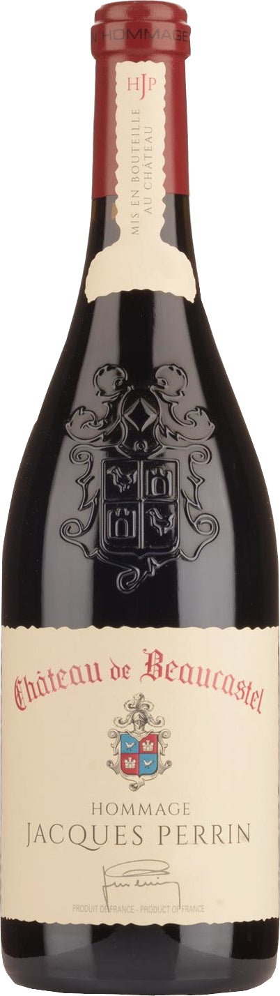 Chateau de Beaucastel Hommage Jacques Perrin Chateauneuf-du-Pape 2020  Front Bottle Shot