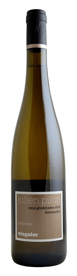 Julien Pilon Mon Grand-Pere Etait Limonadier Viognier 2021  Front Bottle Shot