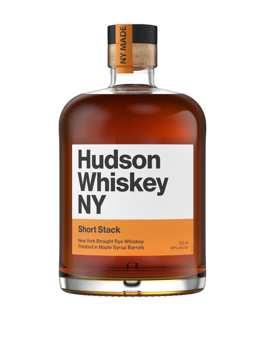 HUDSON NY STRAIGHT RYE WHISKEY - SHORT STACK 750 ML