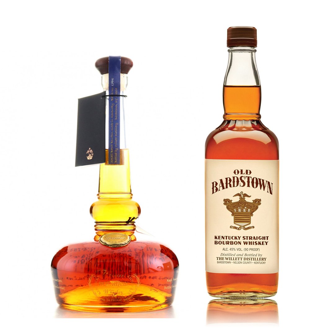 Willet Pot Still Reserve + Willet Old Bardstown Straight Bourbon 90 PF