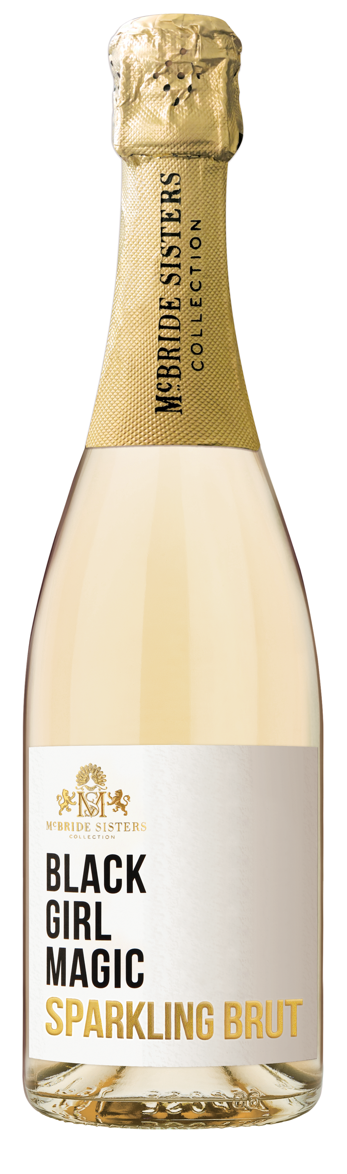 McBride Sisters Black Girl Magic Sparkling Brut  Front Bottle Shot