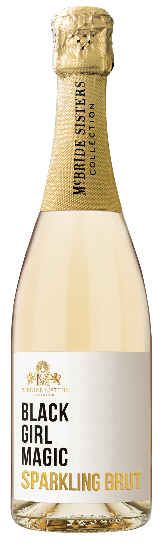 McBride Sisters Black Girl Magic Sparkling Brut  Front Bottle Shot