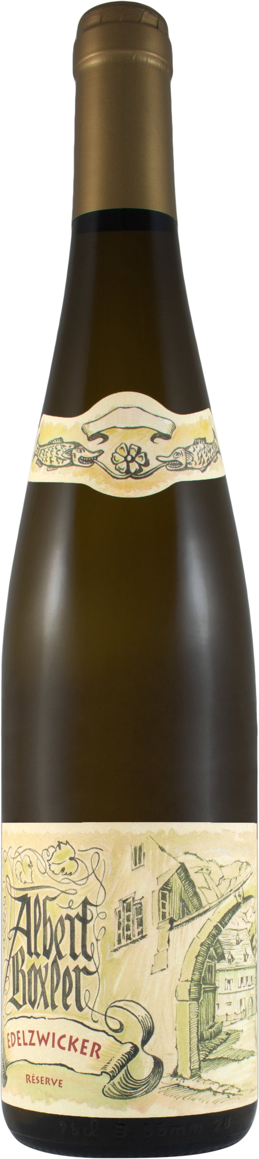Albert Boxler Edelswicker Reserve 2022  Front Bottle Shot