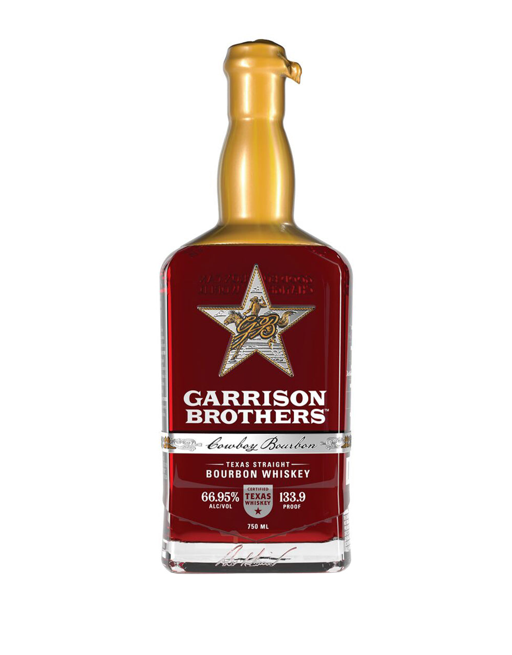 GARRISON BROTHERS COWBOY BOURBON WHISKEY 750 ML