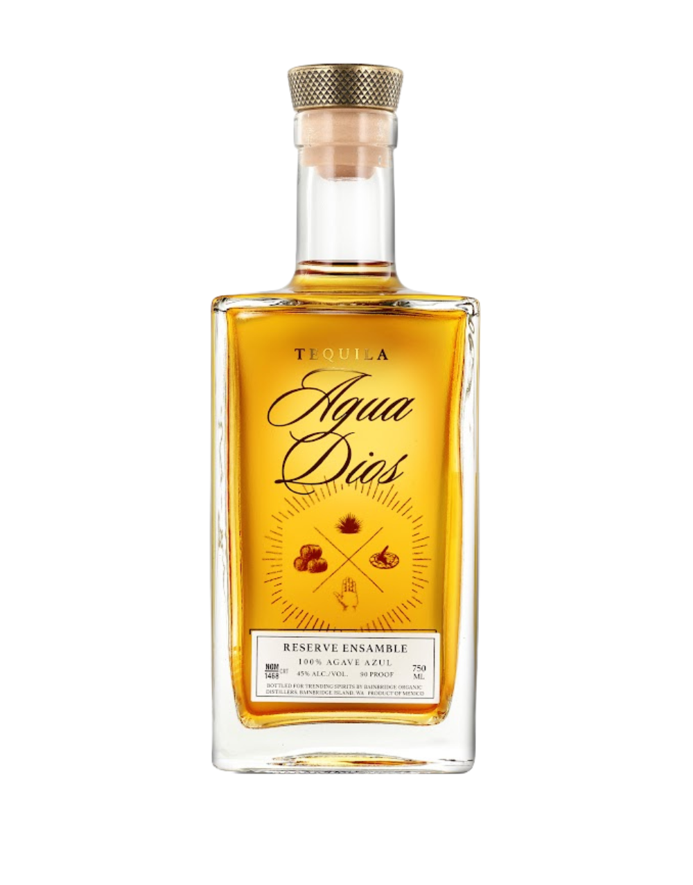 AGUADIOS RESERVA ENSAMBLE TEQUILA 750 ML