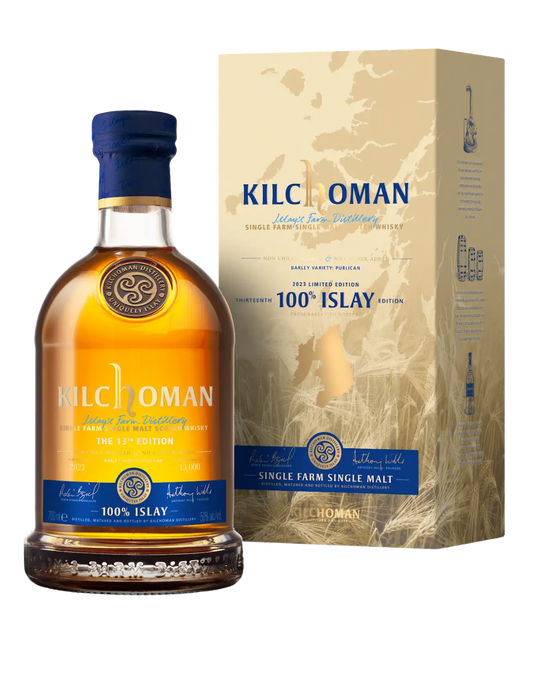 KILCHOMAN 100% ISLAY SINGLE MALT SCOTCH WHISKEY 750 ML
