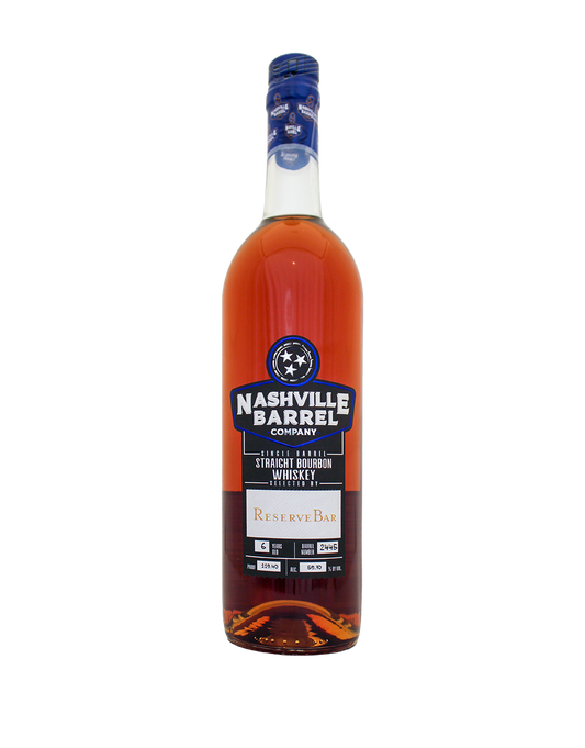 NASHVILLE BARREL COMPANY SINGLE BARREL STRAIGHT BOURBON WHISKEY S2B22 750 ML
