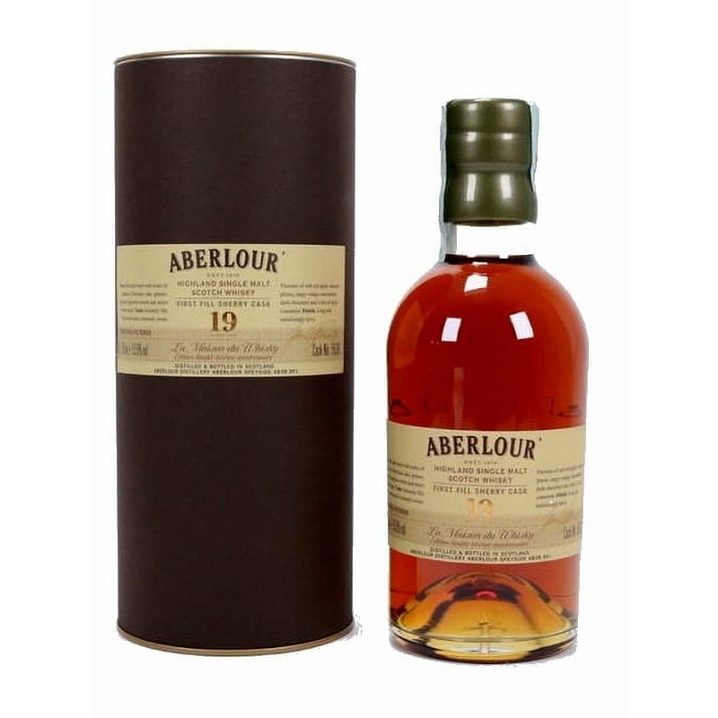 Aberlour 19 Year First Fill Sherry Butt Scotch Whiskey