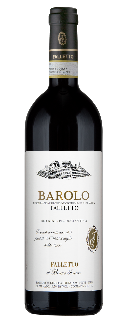 Bruno Giacosa Barolo Falletto 2020  Front Bottle Shot