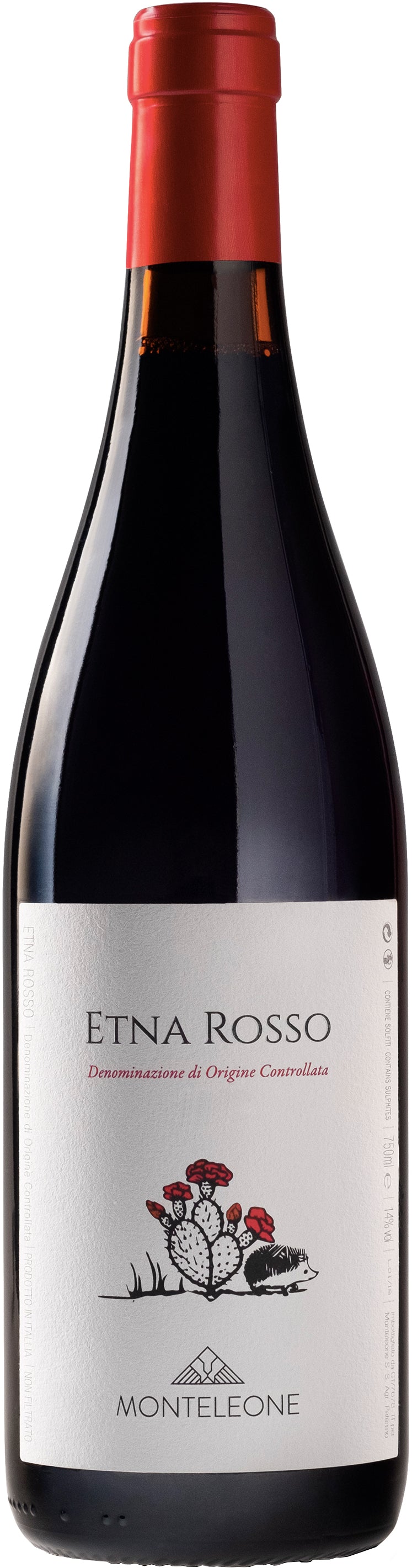 Monteleone Etna Rosso 2021  Front Bottle Shot