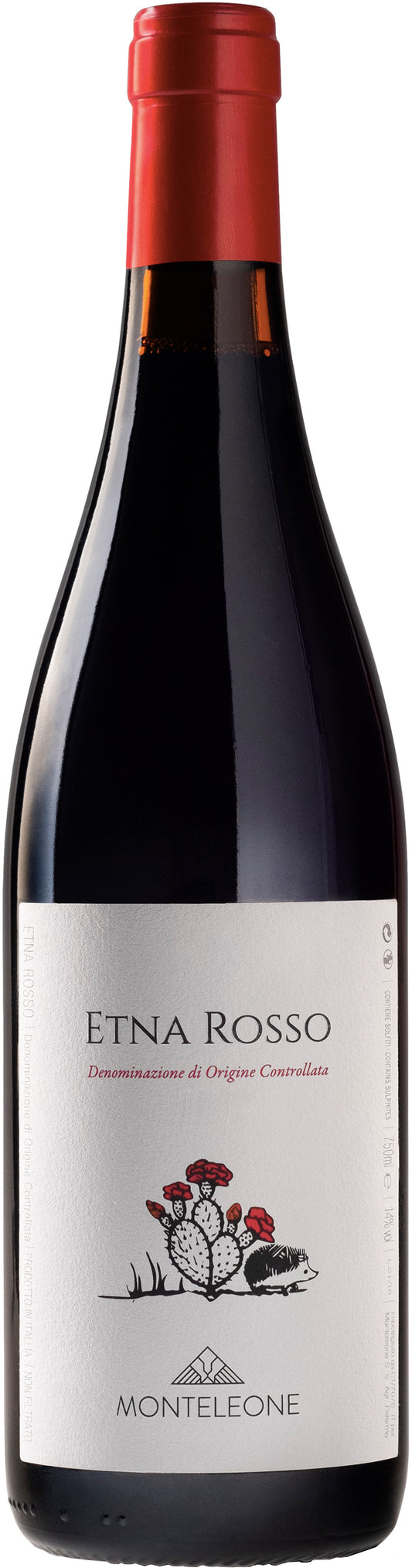 Monteleone Etna Rosso 2021  Front Bottle Shot