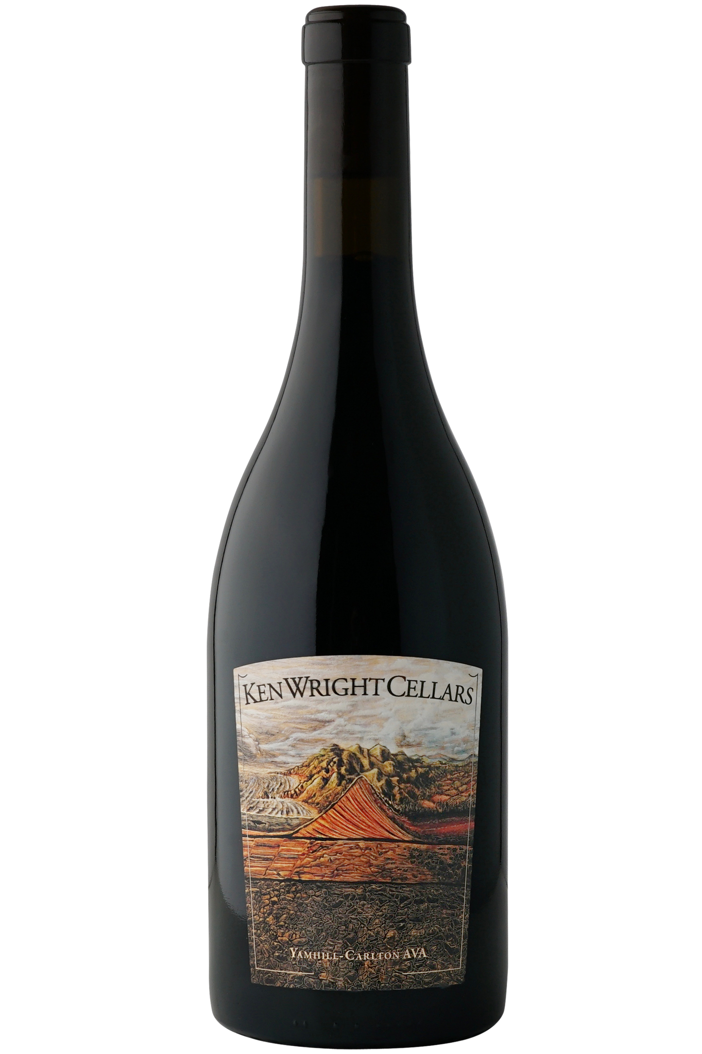 Ken Wright Cellars Yamhill Carlton Pinot Noir 2022  Front Bottle Shot