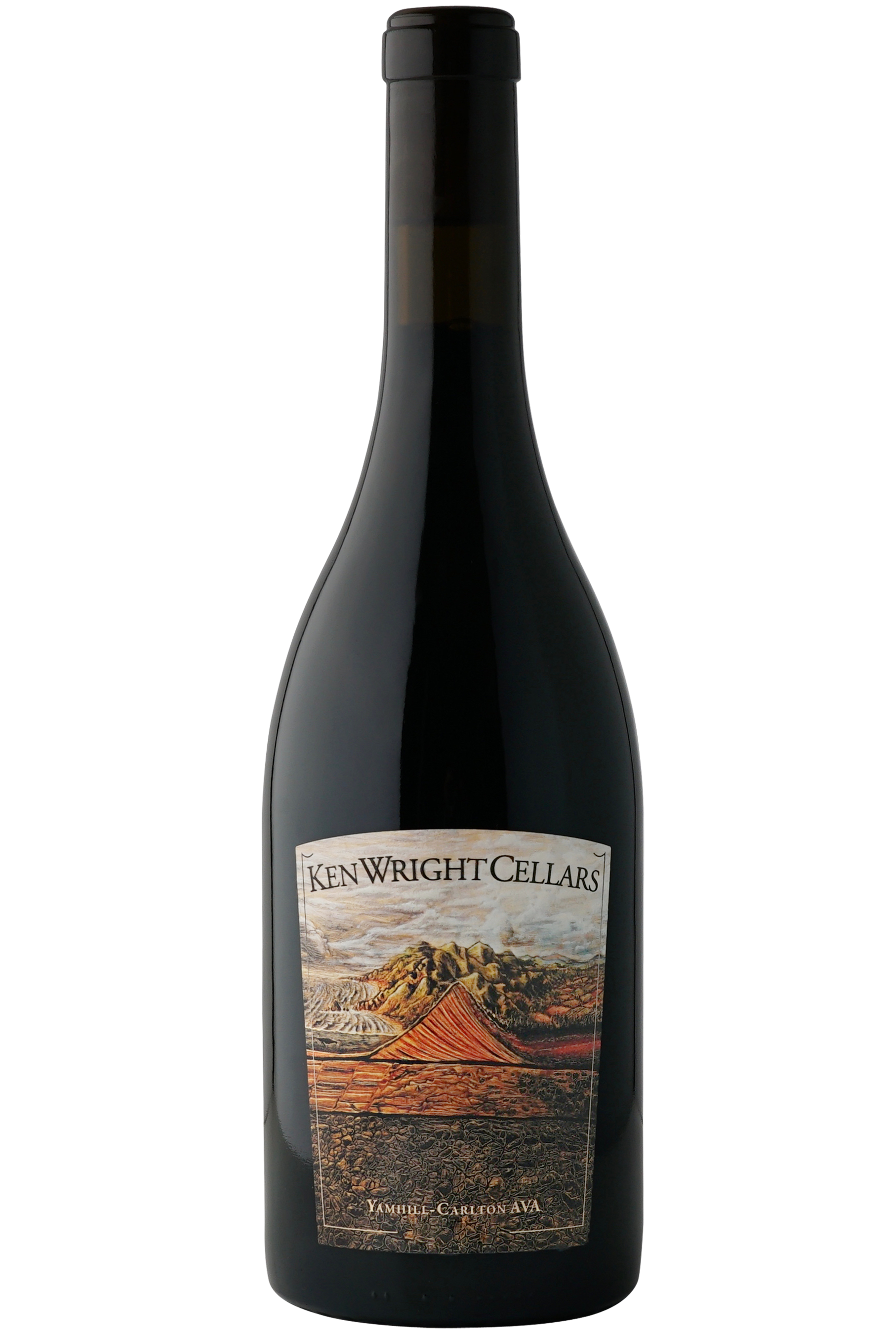Ken Wright Cellars Yamhill Carlton Pinot Noir 2022  Front Bottle Shot