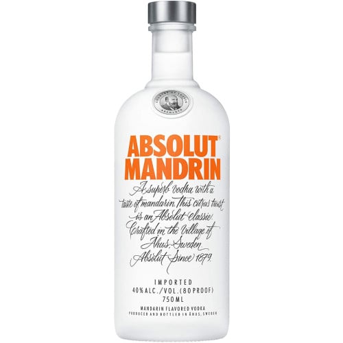 Absolut Mandarin Flavored Vodka