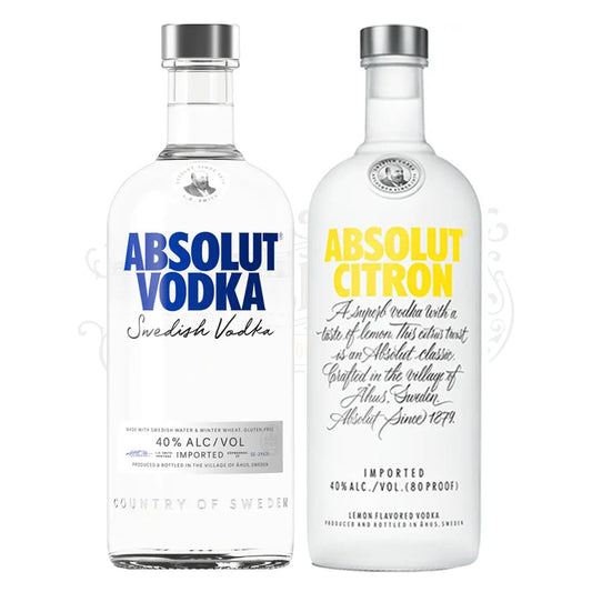 Absolut Vodka & Citron Bundle